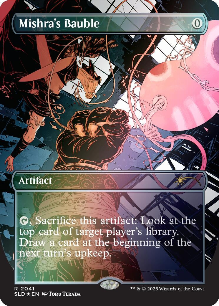 Image for Mishra's Bauble (2041) (Rainbow Foil) (2041) (Secret Lair Drop Series) - Magic: The Gathering