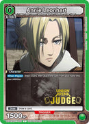 Image for Annie Leonhart (Judge Pack) (UEPR/AOT-1-050) - Union Arena