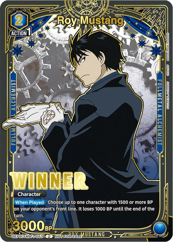 Image for Roy Mustang (Winner) (UEPR/FMA-1-053) - Union Arena