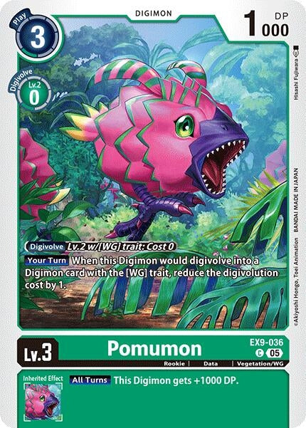 Image for Pomumon (EX9-036 C) (Versus Monsters) (EX-09) - Digimon Card Game