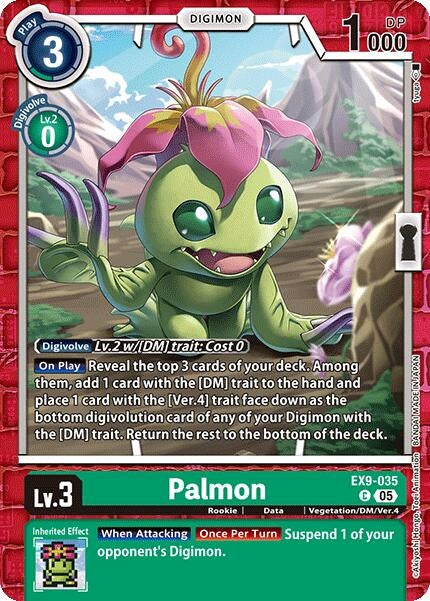 Image for Palmon (EX9-035 C) (Versus Monsters) (EX-09) - Digimon Card Game