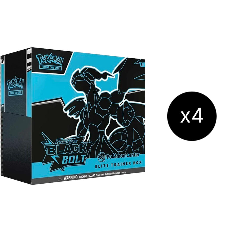 Image for Black Bolt Pokemon Center Elite Trainer Box (Exclusive) Case - Pokemon