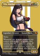 Image for Tifa, Martial Artist (Borderless) (206) (Commander: FINAL FANTASY) - Magic: The Gathering