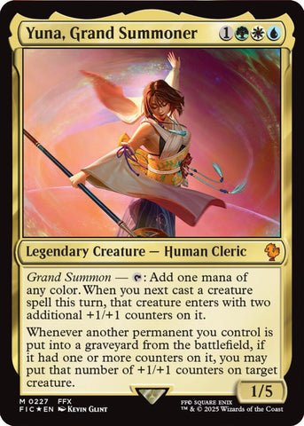Image for Yuna, Grand Summoner (8) (Commander: FINAL FANTASY) - Magic: The Gathering