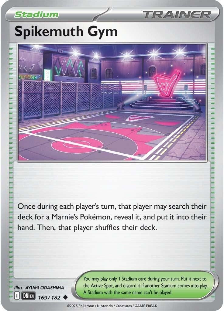 Image for Spikemuth Gym (169/182) (SV10: Destined Rivals) - Pokemon