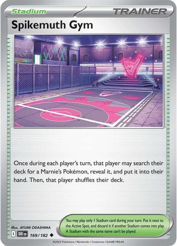 Image for Spikemuth Gym (169/182) (SV10: Destined Rivals) - Pokemon