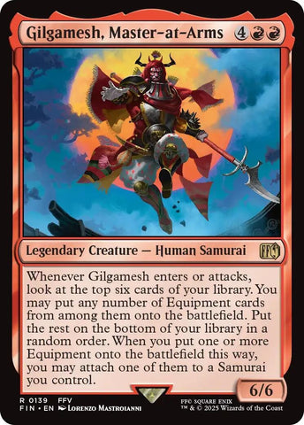 Image for Gilgamesh, Master-at-Arms (139) (FINAL FANTASY) - Magic: The Gathering