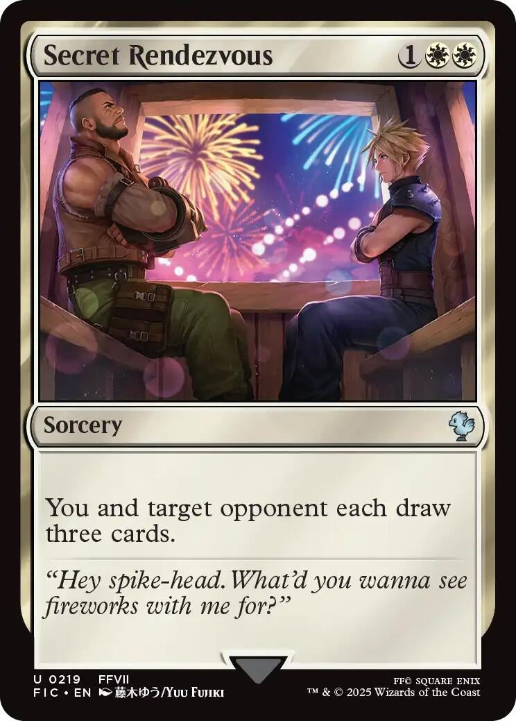 Image for Secret Rendezvous (0219) (219) (Commander: FINAL FANTASY) - Magic: The Gathering