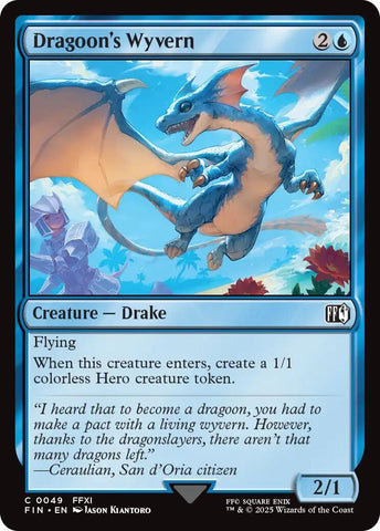 Image for Dragoon's Wyvern (49) (FINAL FANTASY) - Magic: The Gathering