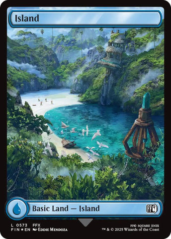 Image for Island (0573) (Surge Foil) (573) (FINAL FANTASY) - Magic: The Gathering