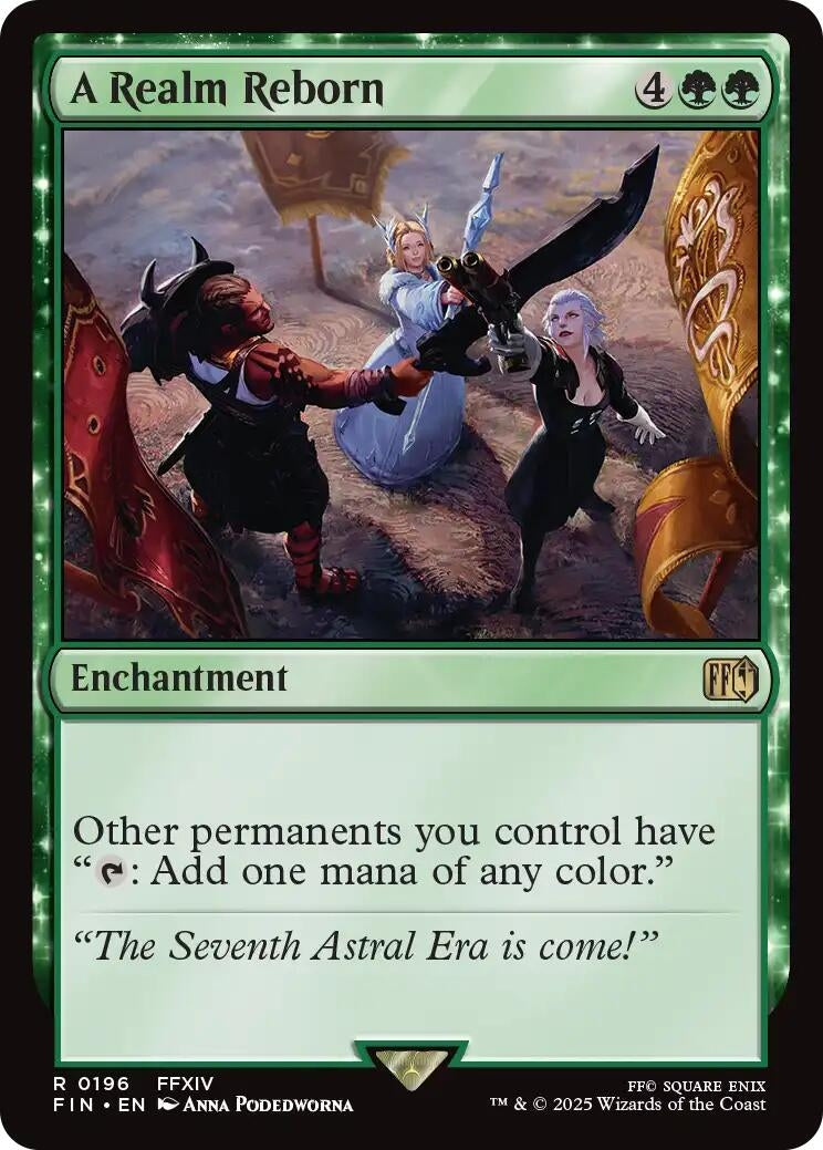 Image for A Realm Reborn (196) (FINAL FANTASY) - Magic: The Gathering