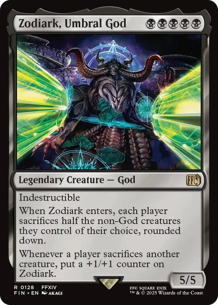 Image for Zodiark, Umbral God (128) (FINAL FANTASY) - Magic: The Gathering