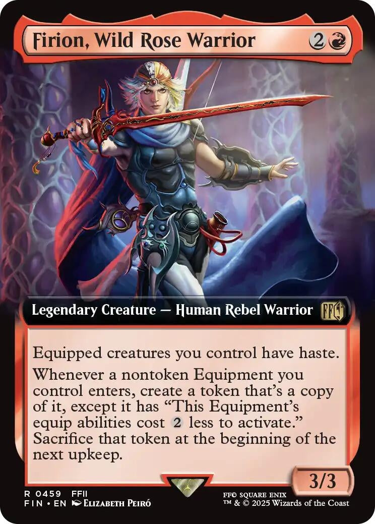 Image for Firion, Wild Rose Warrior (Extended Art) (459) (FINAL FANTASY) - Magic: The Gathering