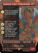 Image for Summon: Esper Valigarmanda (Borderless) (198) (Commander: FINAL FANTASY) - Magic: The Gathering