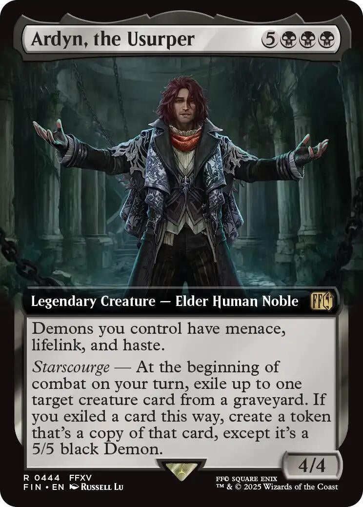Image for Ardyn, the Usurper (Extended Art) (444) (FINAL FANTASY) - Magic: The Gathering