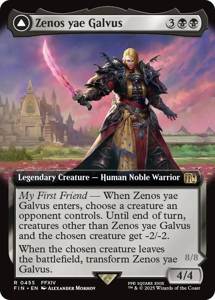 Image for Zenos yae Galvus (Extended Art) (455) (FINAL FANTASY) - Magic: The Gathering