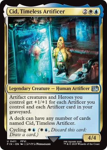 Image for Cid, Timeless Artificer (0411) (411) (FINAL FANTASY) - Magic: The Gathering