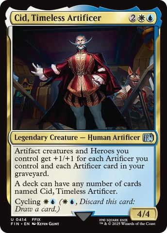 Image for Cid, Timeless Artificer (0414) (414) (FINAL FANTASY) - Magic: The Gathering