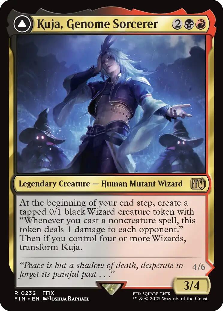 Image for Kuja, Genome Sorcerer (232) (FINAL FANTASY) - Magic: The Gathering