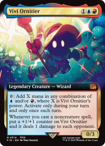 Image for Vivi Ornitier (Extended Art) (514) (FINAL FANTASY) - Magic: The Gathering