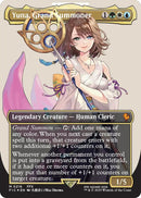 Image for Yuna, Grand Summoner (Borderless) (Surge Foil) (216) (Commander: FINAL FANTASY) - Magic: The Gathering