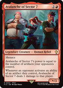 Image for Avalanche of Sector 7 (53) (Commander: FINAL FANTASY) - Magic: The Gathering