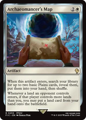 Image for Archaeomancer's Map (230) (Commander: FINAL FANTASY) - Magic: The Gathering