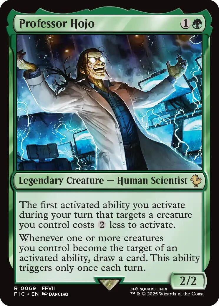 Image for Professor Hojo (69) (Commander: FINAL FANTASY) - Magic: The Gathering