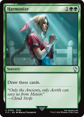 Image for Harmonize (308) (Commander: FINAL FANTASY) - Magic: The Gathering