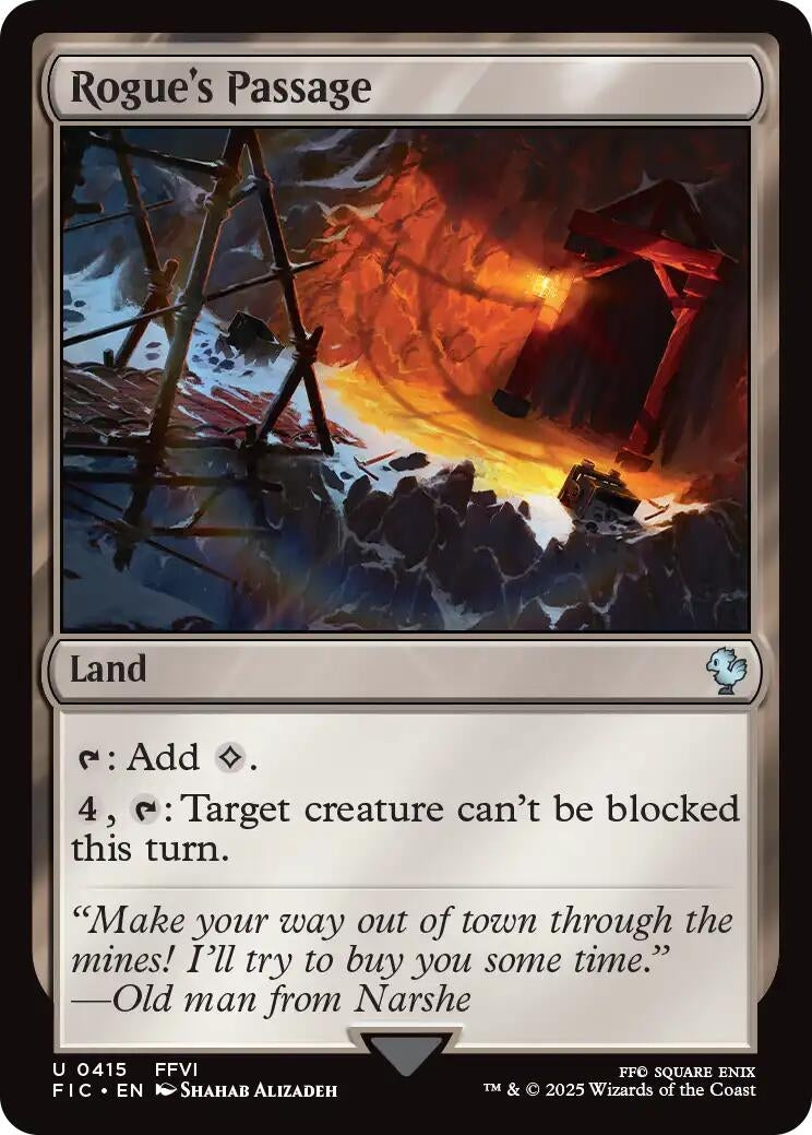 Image for Rogue's Passage (415) (Commander: FINAL FANTASY) - Magic: The Gathering