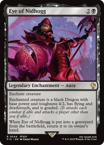 Image for Eye of Nidhogg (44) (Commander: FINAL FANTASY) - Magic: The Gathering