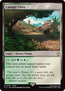 Image for Canopy Vista (378) (Commander: FINAL FANTASY) - Magic: The Gathering