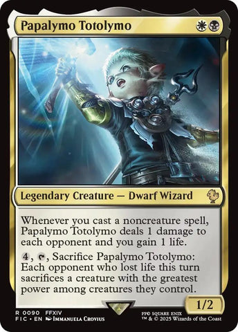 Image for Papalymo Totolymo (90) (Commander: FINAL FANTASY) - Magic: The Gathering