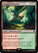 Image for Wooded Ridgeline (441) (Commander: FINAL FANTASY) - Magic: The Gathering