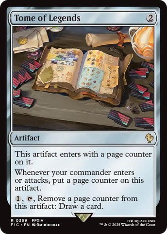 Image for Tome of Legends (369) (Commander: FINAL FANTASY) - Magic: The Gathering