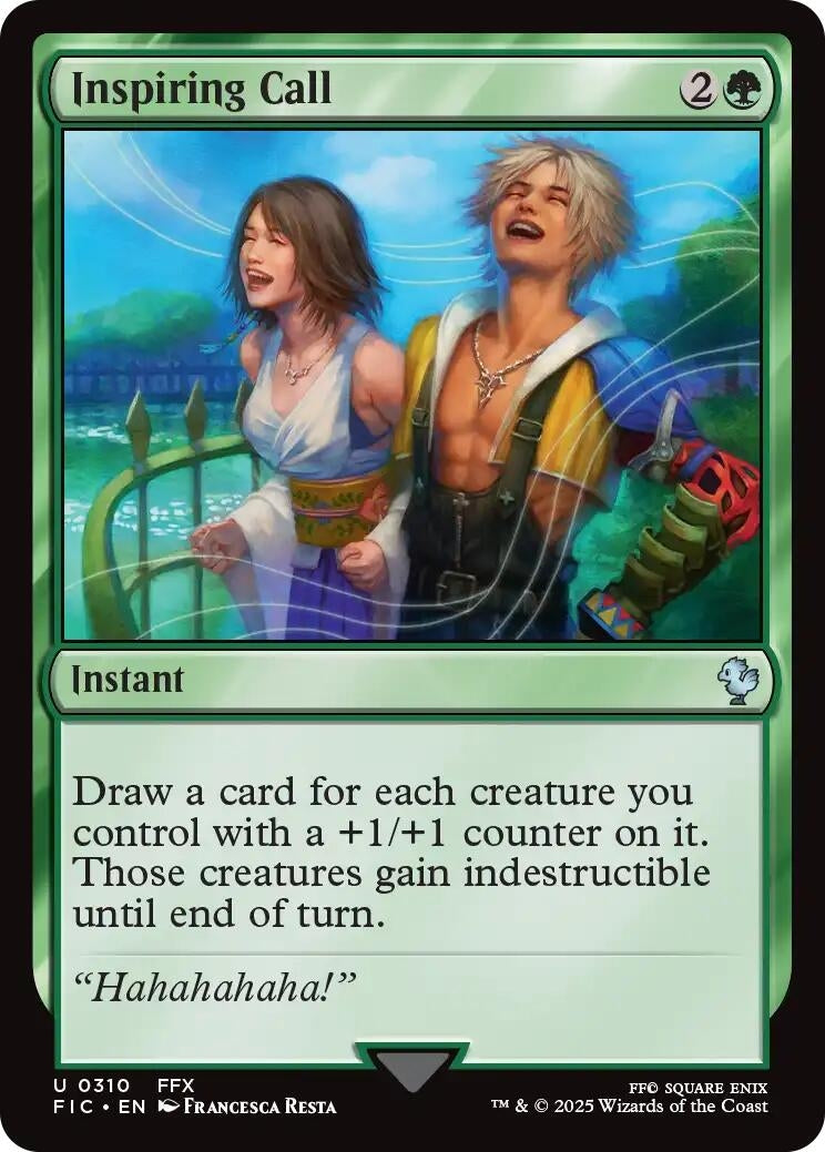 Image for Inspiring Call (310) (Commander: FINAL FANTASY) - Magic: The Gathering