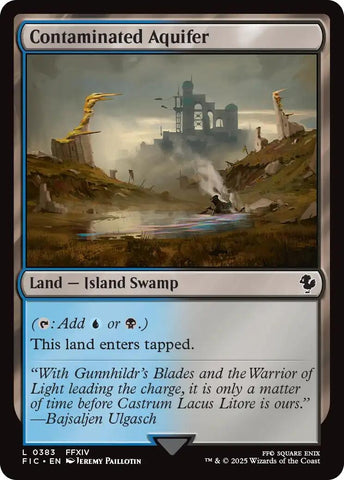 Image for Contaminated Aquifer (383) (Commander: FINAL FANTASY) - Magic: The Gathering