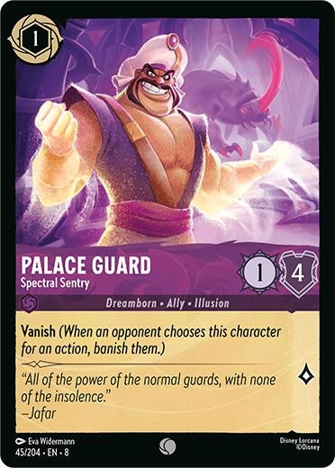 Image for Palace Guard - Spectral Sentry (45/204) [Reign of Jafar] - Disney Lorcana