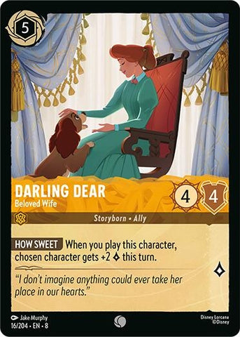Image for Darling Dear - Beloved Wife (16/204) [Reign of Jafar] - Disney Lorcana