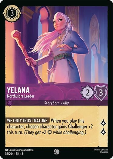 Image for Yelana - Northuldra Leader (55/204) [Reign of Jafar] - Disney Lorcana