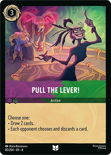 Image for Pull the Lever! (80/204) [Reign of Jafar] - Disney Lorcana