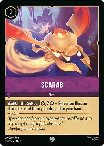 Image for Scarab (83/204) [Reign of Jafar] - Disney Lorcana