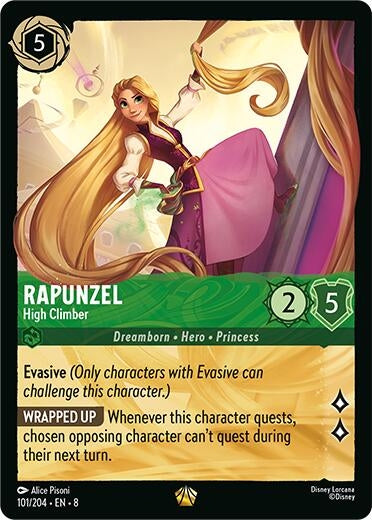 Image for Rapunzel - High Climber (101/204) [Reign of Jafar] - Disney Lorcana