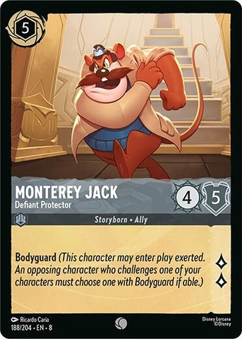 Image for Monterey Jack - Defiant Protector (188/204) [Reign of Jafar] - Disney Lorcana