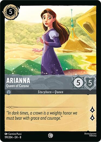 Image for Arianna - Queen of Corona (191/204) [Reign of Jafar] - Disney Lorcana