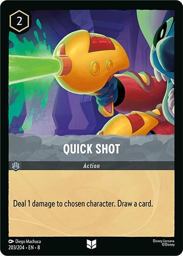 Image for Quick Shot (203/204) [Reign of Jafar] - Disney Lorcana