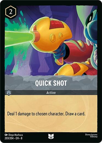 Image for Quick Shot (203/204) [Reign of Jafar] - Disney Lorcana