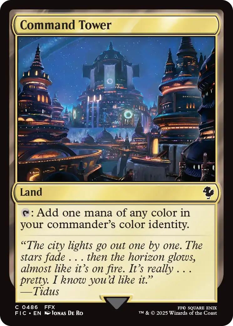 Image for Command Tower (0486) (486) (Commander: FINAL FANTASY) - Magic: The Gathering