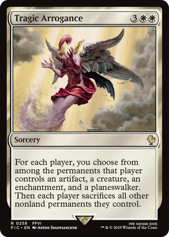 Image for Tragic Arrogance (258) (Commander: FINAL FANTASY) - Magic: The Gathering