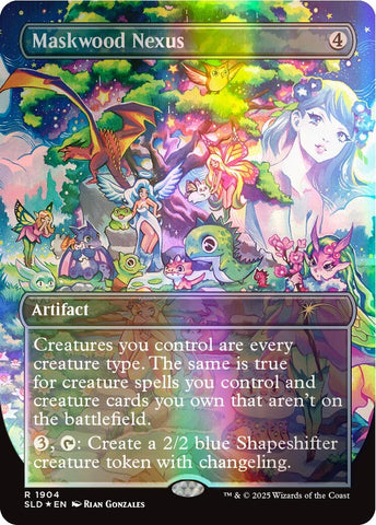 Image for Maskwood Nexus (Double Rainbow Foil) (1904) (Secret Lair Drop Series) - Magic: The Gathering